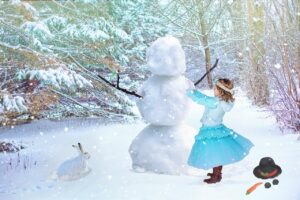 雪だるまの作り方は子供でも簡単にできるの？